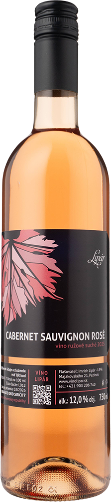 Fľaša Cabernet Sauvignon Rosé 2025
